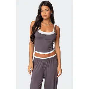 Edikted Women's Elsa Layered Tank Top