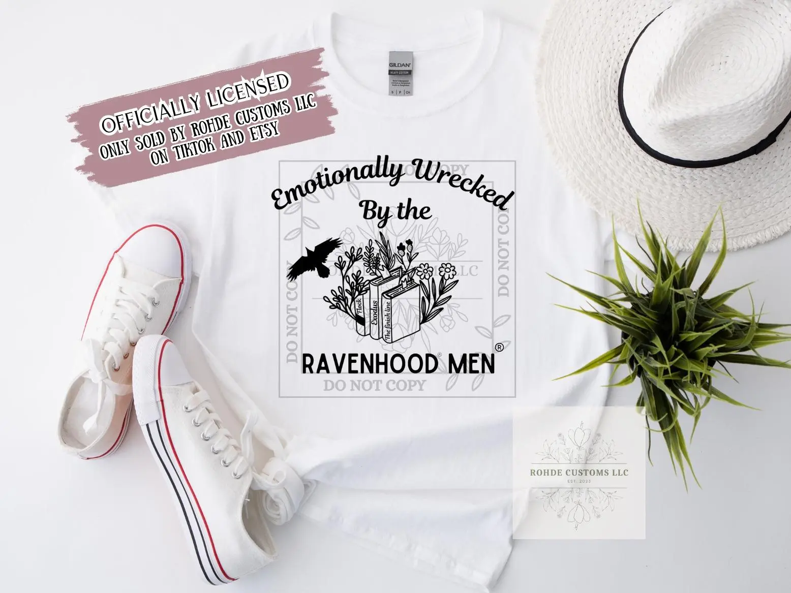 LICENSED Ravenhood series emotionally wrecked tshirt/sweatshirt LICENSED Ravenhood series emotionally wrecked tshirt/sweatshirt