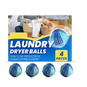 Laundry Pet Hair Removal Ball - Convenient, Portable Household Cleaning Ball for Removing Animal Hair from Clothing