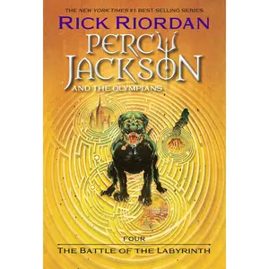 USED-Percy Jackson and the Olympians, Book Four: The Battle of the Labyrinth by Riordan, Rick (Paperback)