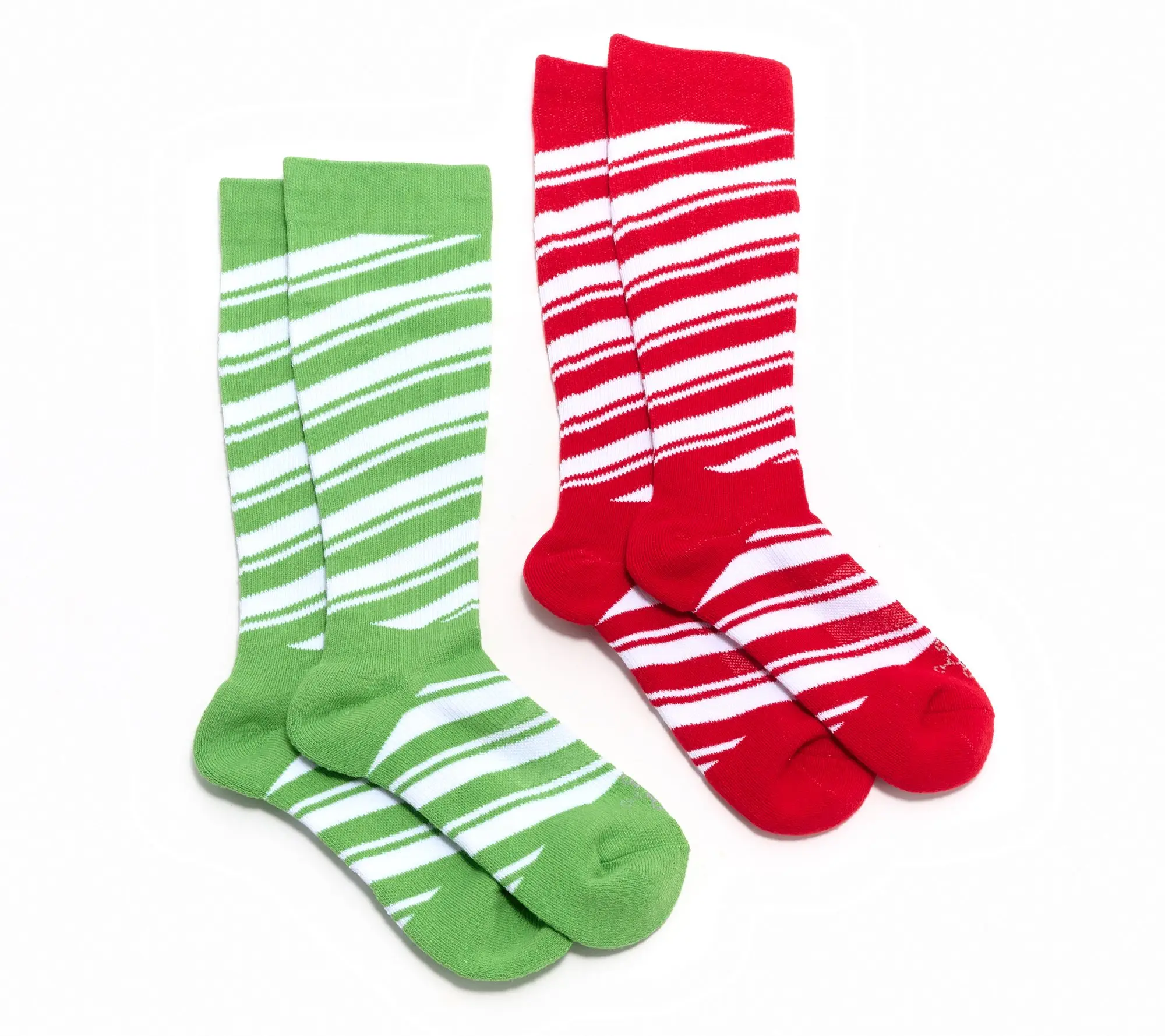 Tommie Copper Set of 2 Holiday Over the Calf Socks Tommie Copper Set of 2 Holiday Over the Calf Socks