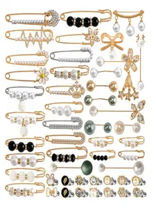 49 Pcs Sock Accessories, Sock Badge Pins, Shoe Sock Pin Decorations, Fashionable Footwear & Apparel Embellishments, Versatile Styling Props