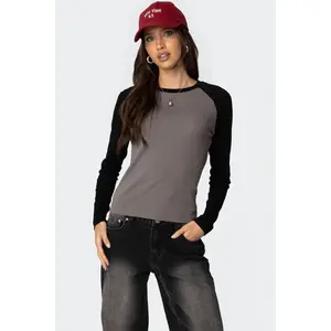 Tommi Raglan Long Sleeve T Shirt