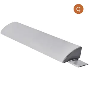 Bed Wedge Pillow with Side Storage Pocket, High Density Foam Headboard Gap Filler, Prevents Pillows from Falling, Twin Full Queen King