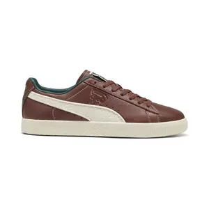 PUMA Mens Clyde Palais Artisan Lace Up Sneakers Shoes Casual - Brown