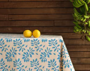 Handprinted Tablecloth - Karisi Print, Karakarawa