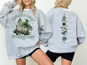 Forbidden Forest Wizard Sweatshirt, National Park Wizard Hoodie, Forbidden Forest T-Shirt, Spicy Booktok, HP Inspired Wizarding World T-Shirt, Bookish Sweatshirt, HP Fan Gift