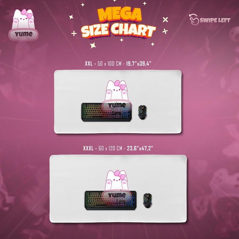 Jujutsu Kaisen Gojo & Geto Gaming Mouse Pad, Black and White Anime Desk Mat, Sorcerer Battle Pad, Stylish Manga Gift, Gojo Satoru Desk Mat