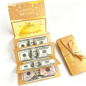 3D Music Light Card, Creative Cake Card, Fits Envelopes, Ideal for Birthdays, Back-To-School, Graduation, Gifts for Friends and Kids