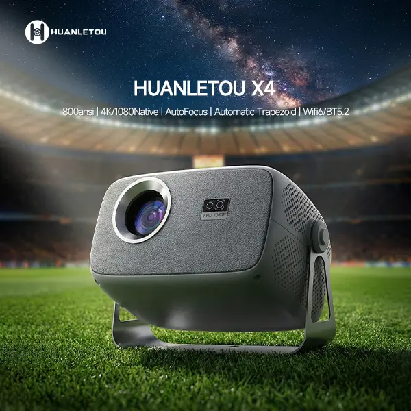 【Mother's Day Gifts】2026 X4 Portable LCD Projector,  Android 11.0, Dual Wi-Fi 2.4+5G, 4K Decoding, Autofocus, Built-in Speaker, Free Screen Mirroring, 2000:1 Ratio, HD, HDMI Input, Smart Home Theater Gadget, TikTok Shop Creator Picks tiktokshop