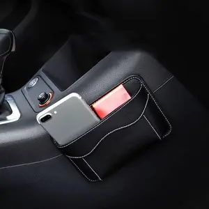 Car Seat Side Storage Bag, Car Seat Side Pocket, Car Interior Storage Organizer, Universal Car Interior Accessories for Car Stowing & Tidying