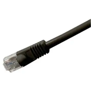212 MAIN Cat6 550 MHz Snagless Ethernet Patch Cable, 100ft Black, Low Profile Boot, Easy Installation (Versatile Ethernet Cables)