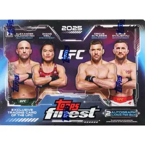 2025 Topps UFC Finest Hobby Box Trading Cards