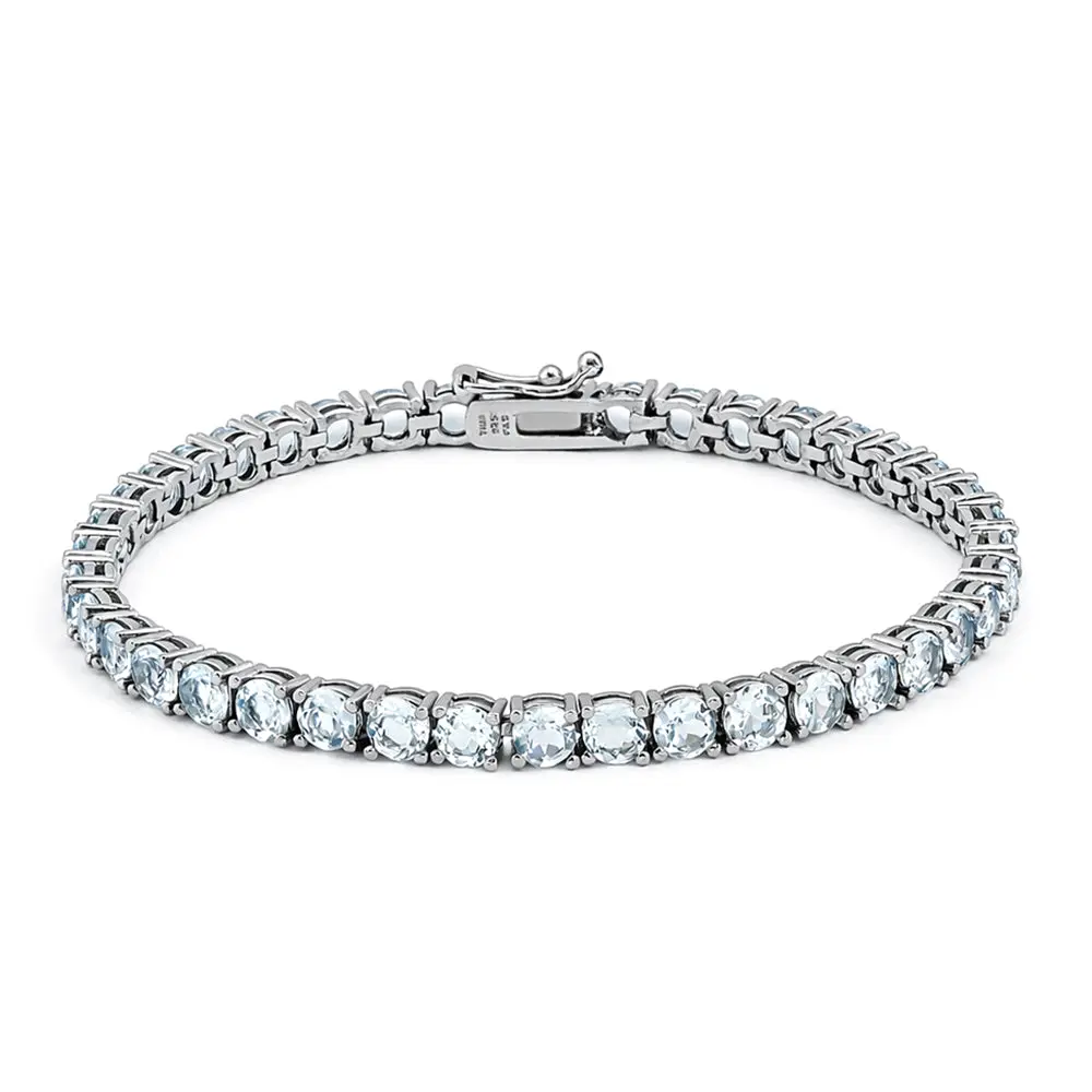 Mini Blue Topaz Bracelet