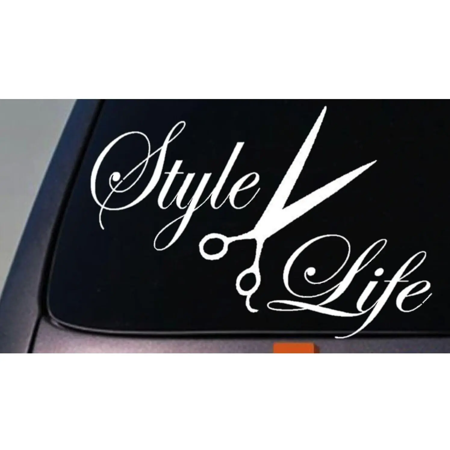 Hairstylist Life Style sticker decal barber swag beauty college haircut *C508*