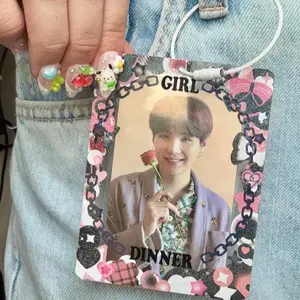 Girl Dinner Deco Toploader Keychain