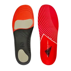Support Pain Relief Orthotic Insoles, Shock Absorbing Work Boot Inserts, Ideal for All-Day Standing Safety Shoes