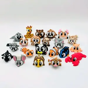 Pocket Pets Fidget Animals Flexi Animals - Adorable Miniature Animal Toys for Kids and Stress Relief