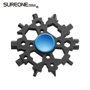 [Father's Day] Compact Snowflake Multi Tool, Spinner Wrench for Home Improvement, Travel and Emergency Repairs