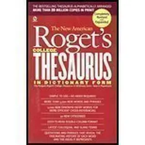 USED Book - The New American Roget's College Thesaurus in Dictionary Form by Philip D. Morehead (Paperback) - english