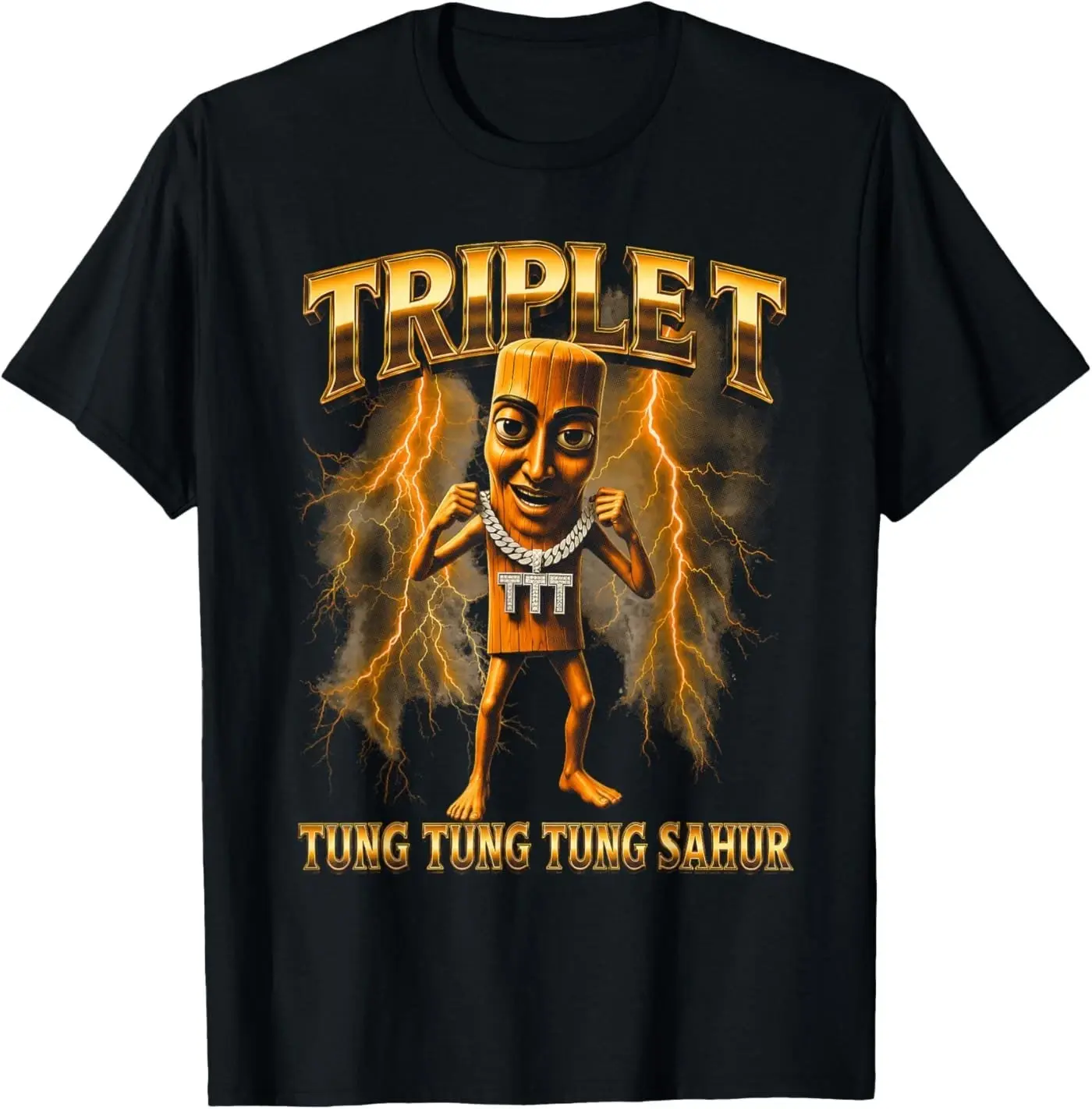 Triple T Tung Tung Tung Sahur T-Shirt