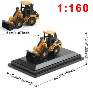 STONESTAR 1/160 906 Wheel Loader Tractor N Scal Alloy DieCast Construction Machinery Model