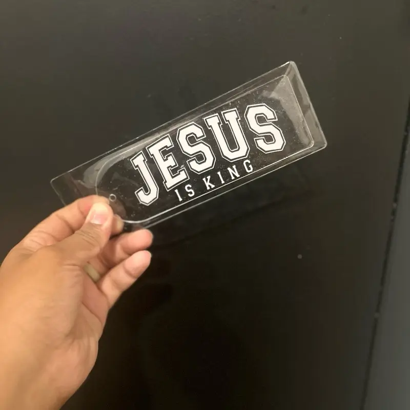 Christian Acrylic Resin Bookmark - Design, Durable and Stylish