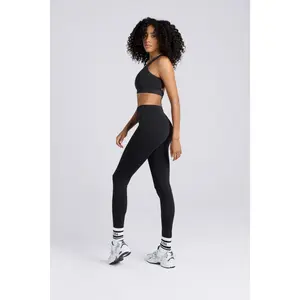 Plush High Rise Leggings - True Black