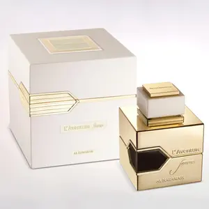 AL HARAMAIN L'AVENTURE FEMME EDP Fragrance for Women - 100mL (3.3oz) Aromatic Floral, Floral Oriental Scent with Fresh Accords & Musk Base | Women Perfumes