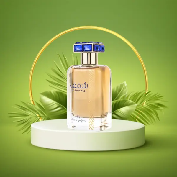 Ard Al Zaafaran Shafaq Eau de Parfum Spray for Unisex 3.4 Ounce Exotic Arabic Perfume with Citrus Musk Amber Scent