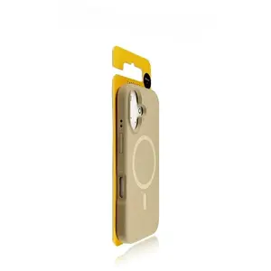 Phone Case for iPhone 17 Pro Max/16 Pro, Mustard Green Large Cutout for iPhone 15, Magnetic New Design for Apple 14 Pro Max, Skin-Friendly for 15 Pro, Liquid Silicone for 14, Shockproof for 13, Trendy Luxury Style, 16 Plus, Unisex