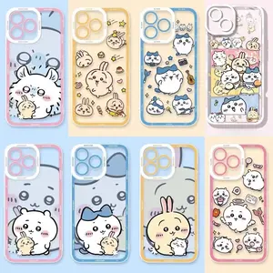 C-Chiikawas Clear Case for iPhone case 17/16/15/14/13/12/11 Soft Cover
