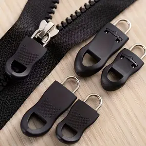 8 Heavy-Duty Removable Zipper Slider Replacement Set, Easy-Clip Quick Installation for Bags Jackets Dresses, Durable Repair Accessories DIY Tools, Zipper Repair Kit