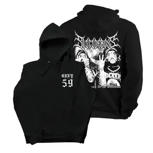 🔥[Graphic Hoodie] G59 $uicideboys Vintage Hoodie🎤 2025 Tour Grey Pullover, Ruby & Scrim Design, Unisex Streetwear, Hip Hop Fashion, Graphic Hoodie, Trendy Urban Apparel, Music Tour Merch, $uicideboys Fans, Limited Edition Hoodie