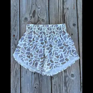 Duck Hunting Camo Shorts — Perfect for men and women; athletic gym shorts, basketball camo shorts; a cute gift for him and her