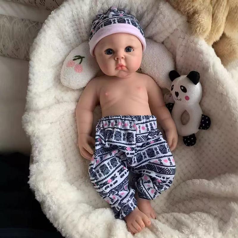 [Drink Wet System] Mayfair Baby Doll 20Inch / 7.6lb Full Body Silicone Reborn Baby Doll Girl & Boy Soft Body Baby Doll With Accessories