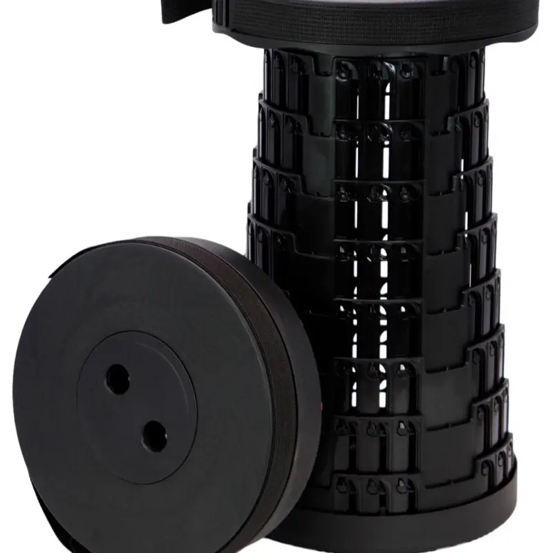 Portable Folding Telescopic Stool Lightweight Adjustable Seat