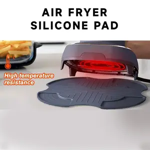 Air Fryer Trivets Fit Ninja Fn101gy , Dishwasher-Safe Kitchen Holder ,Heat-Resistant Hot Pads Potholders , Non-slip, Protection for Countertop, Multifunctional Silicone Mat , Air Fryer Mat Universal Pot Lid Mat, SummerEssentials