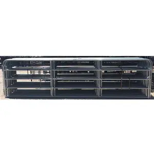 Gate- 16' Galvanized 5 Bar Tube Gate 1-5/8x50"