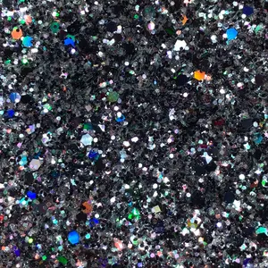 Black Magic Glitter Mix - Cutics Cosmetic with Glitter Finish