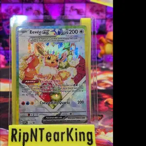 Eevee EX SVP 174 Promo Raw Card