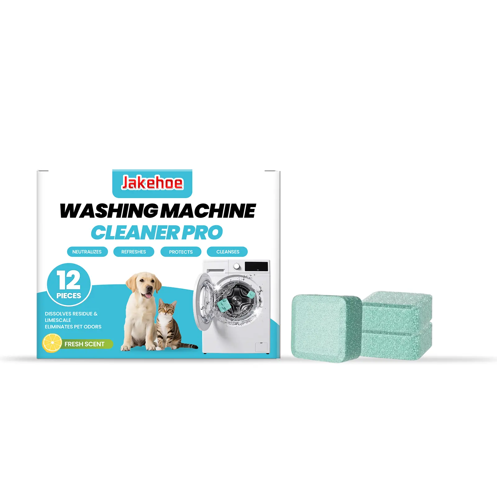 Jakehoe deep Washing Machine Cleaner Tablets for Home Use Deep Clean ...