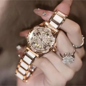 [Labaoli]Romantic Starry Night Luxury Women’s Quartz Watch – Crystal Dial, Night-Glow Hands, Elegant Gift for Her,with a Dedicated Gift Box