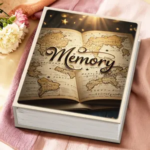 6 Inch Photo Album with 200 Pockets, Creative Flower Pattern Photo Album, Home Decor for Living Room Bedroom, Gift for Family