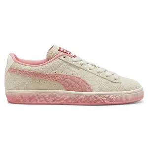 PUMA Womens Suede California Dreamin Lace Up Sneakers Shoes Casual - Beige, Pink