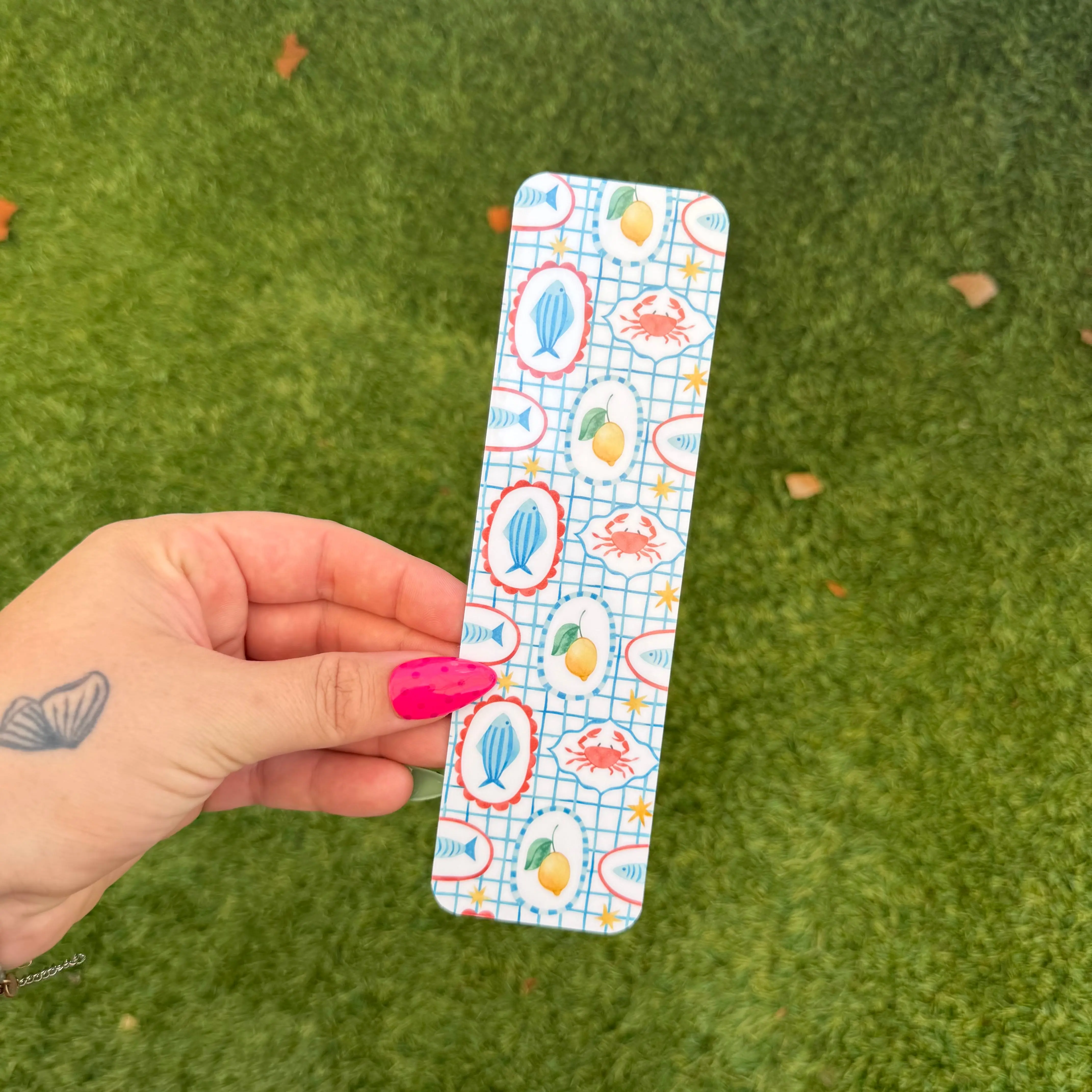 Coastal Summer Bookmark