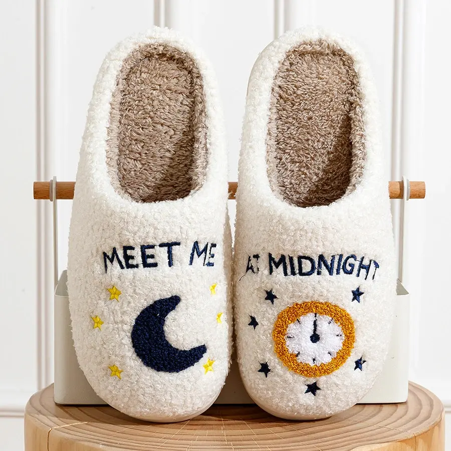 Meet Me At Midnight Slippers