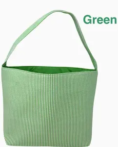 Seersucker Easter Basket