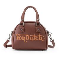 Von Dutch Chopper Cross Bowling Bag-Brown