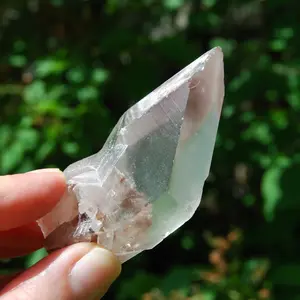 3in 73g Rare Pink Lithium Lemurian Quartz Crystal Starbrary, Brazil m1